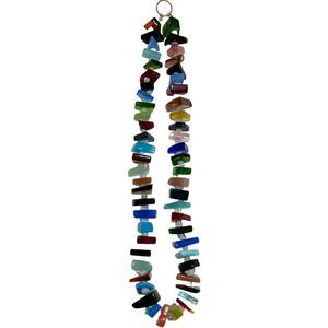 Vintage Multi-Color Sea Glass Necklace
